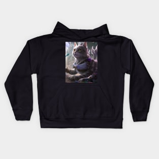 cat cg Kids Hoodie